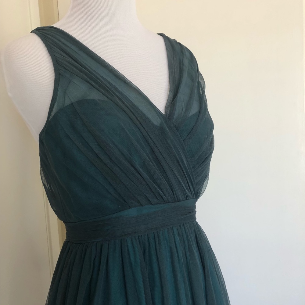 BHLDN Hitherto "Tansy" Dress in Jade Green - sz 0 - Picture 6 of 8